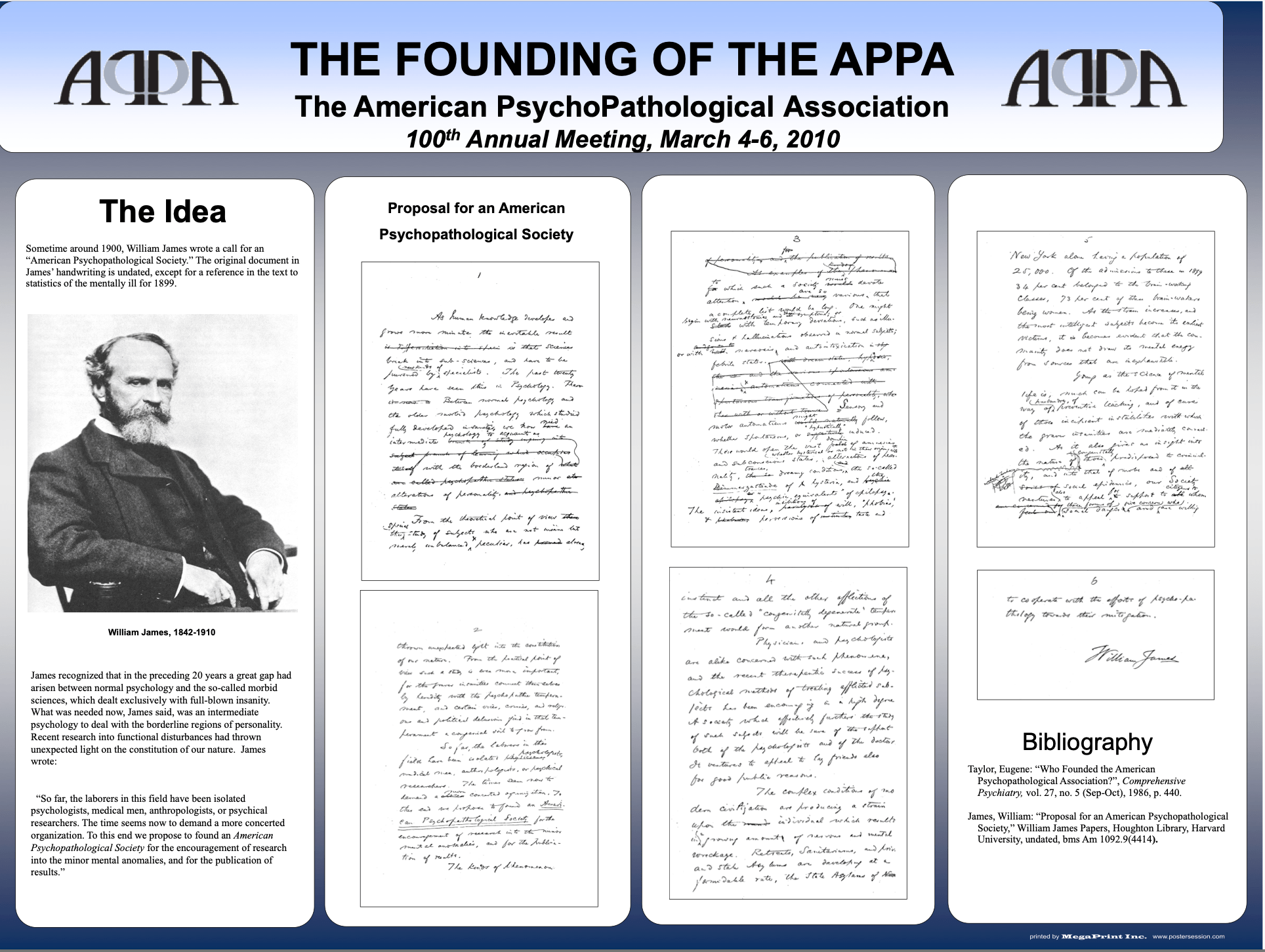 Founding of APPA – The American Psychopathological Association